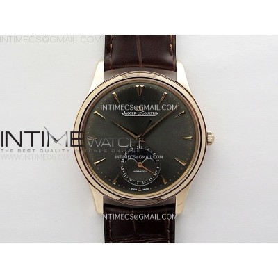 Master Ultra Thin Moon 136255J RG ZF 11 Best Edition Gray Dial on Brown Leather Strap V3 SA925 Super Clone