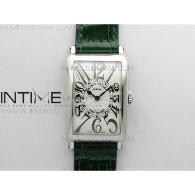 Long Island Ladies SS ZF 11 Best Edition on Brown Leather Strap Ronda Quartz