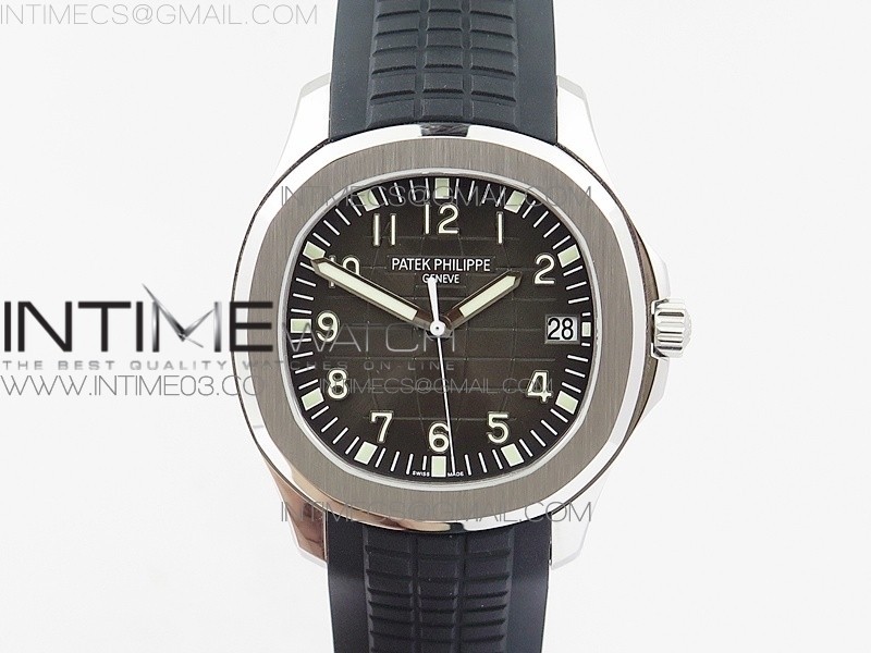 Aquanaut Jumbo 5167A SS ZF 11 Best Edition Black Dial on Black Rubber Strap 324CS (Free box)