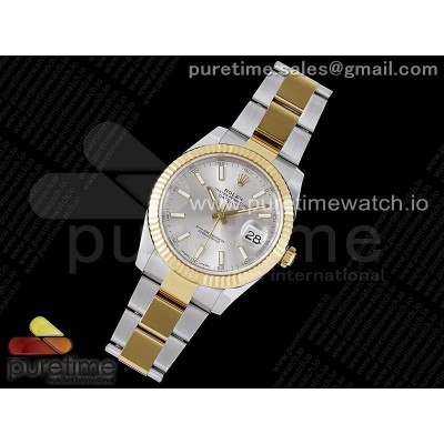 [VS공장] 롤렉스 데이저스트 41미리 콤비 실버다이얼 오이스터브레이슬릿 DateJust 41 126333 904L SS/YG VSF 1:1 Best Edition Silver Dial on Oyster Bracelet VS3235
