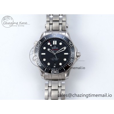[VS공장]오메가 씨마스터 300 Black Ceramic Black Dial on SS Bracelet A8800
