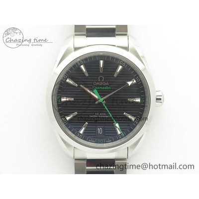 [VS공장]오메가 아쿠아테라 150M Master Chronometers  Black Dial Green Hand on SS Bracelet A8900 Super Clone