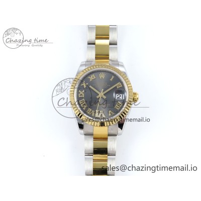 [AR공장]롤렉스 DateJust 31 278273 Gray Roman Diamonds Dial on SS/YG Oyster Bracelet ETA 2688