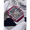 Custom Made 리차드밀 67-02 파이널 최종버전 프로모션 Mutaz Essa Red