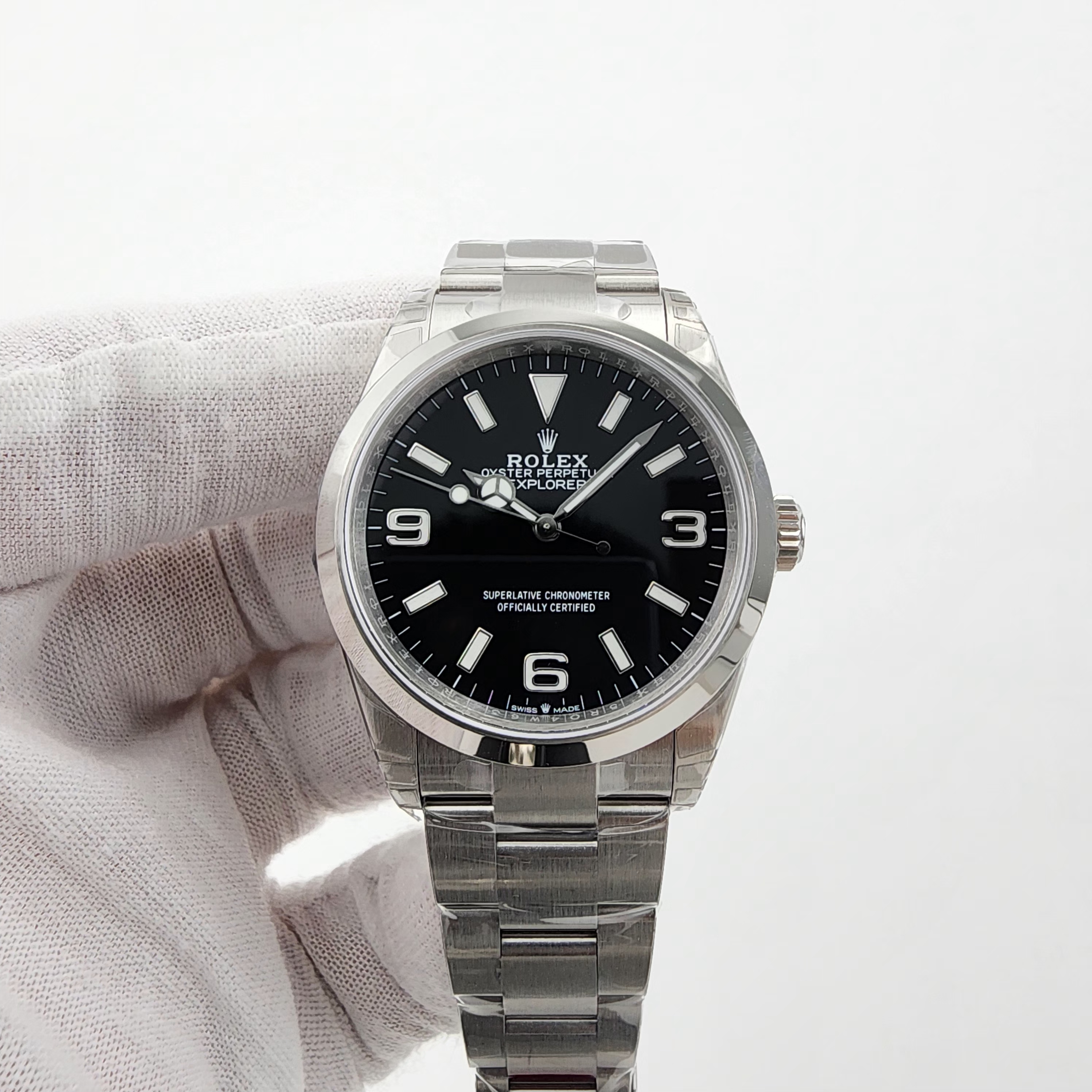 [VS공장]롤렉스 익스플로러 36mm Black Dial on SS Bracelet 러그사이즈 개선버전
