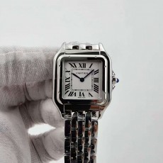 [BV공장]까르띠에 Panthère 31mm White Dial on SS Bracelet Ronda Quartz 라지