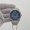 [ZF공장]오데마피게로얄 오크 41mm 15510BC SS 스모크 블루 크리스털 다이얼, SA4302 슈퍼 클론 V3