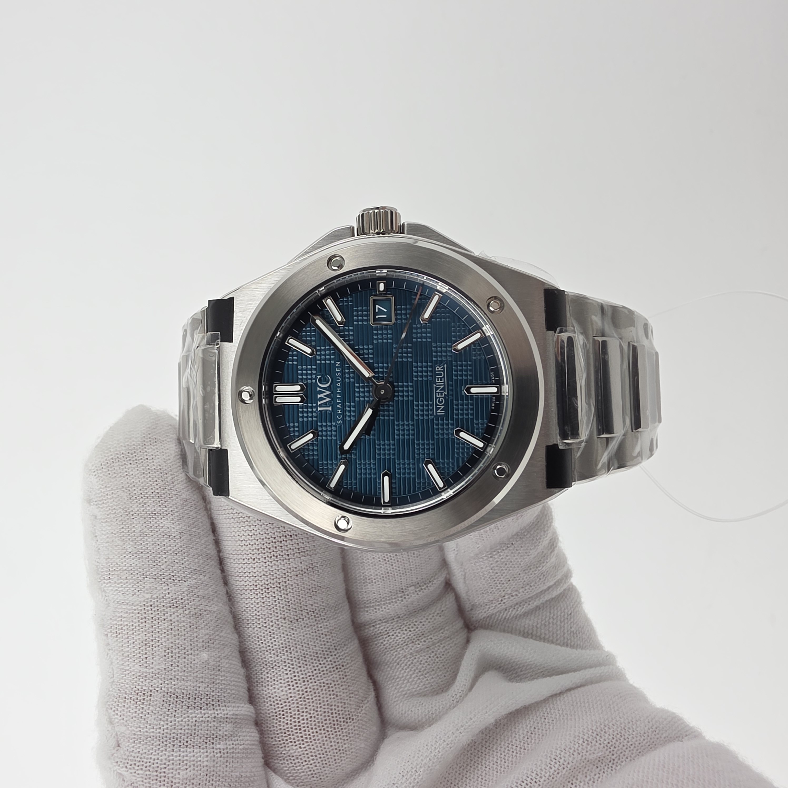 [V7공장]IWC 인제니어 IW328903 aquaBlue Dial on SS Bracelet A2892