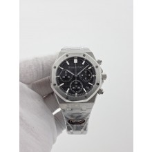 [TOP공장]오데마피게 Royal Oak Chrono 26240 Black Dial on SS Bracelet SA4401 Super Clone
